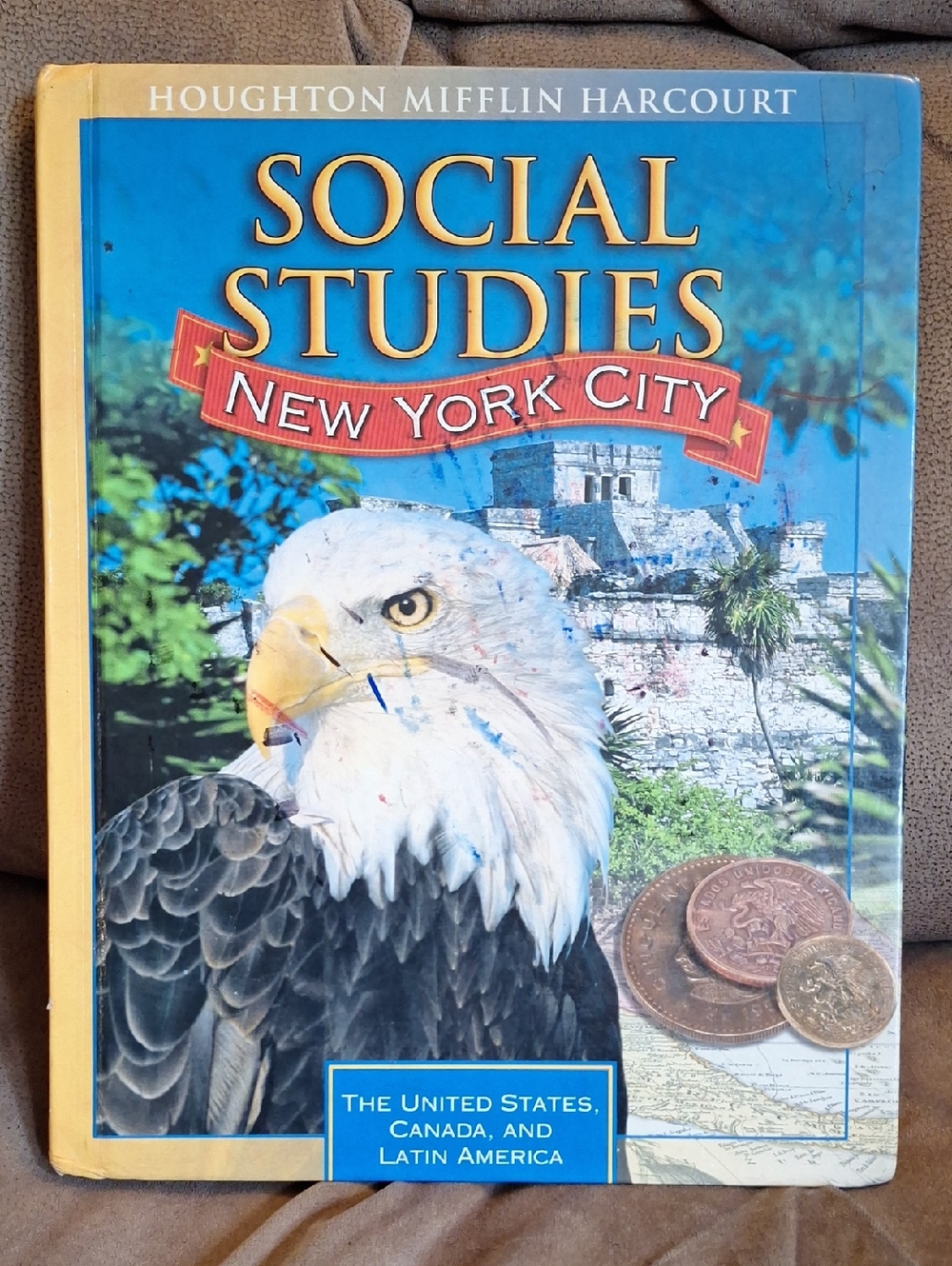 Houghton Mifflin Harcourt Social Studies Book - New York City